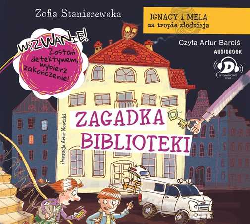 Ignacy i Mela na tropie Zagadka bibllioteki CD & STANISZEWSKA Ignacy i Mela na tropie Zagadka bibllioteki CD & STANISZEWSKA